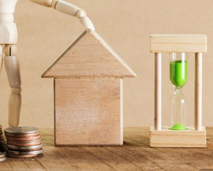 coins and house image showing lvr