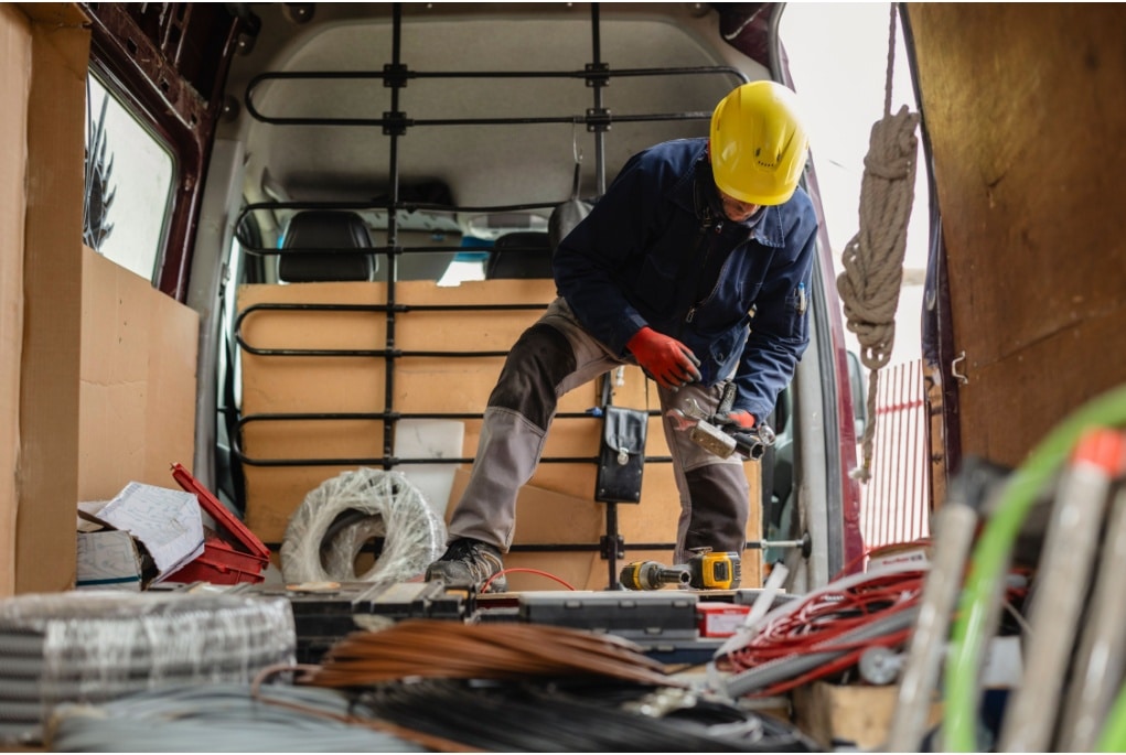 self-employed worker